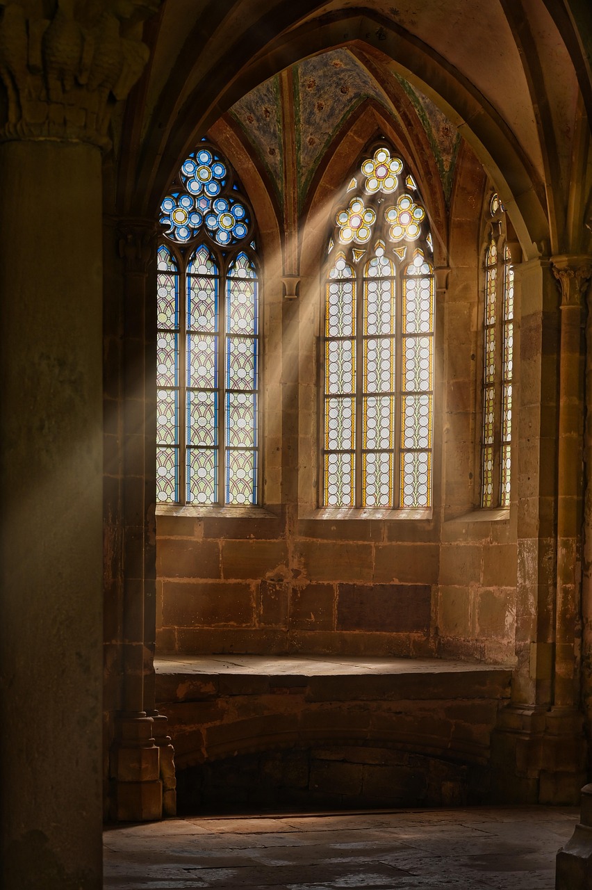 church window, monastery, window, stained glass, middle ages, stained glass window, church window, window, window, window, window, window, stained glass